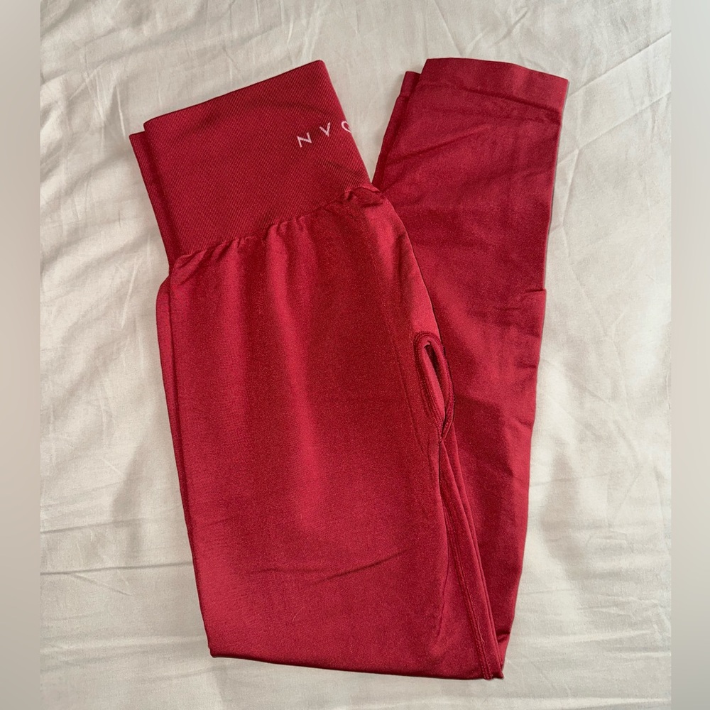 COPY - NVGTN CARMINE SOLID SEAMLESS LEGGINGS